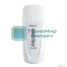 Флешка USB SmartBuy Scout white (SB016Gb3SCW), 16Gb, USB 3.0, R/W 100/40, белый