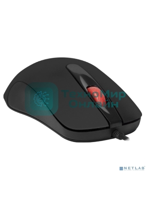 Мышь проводная Defender Ultra Classic MB-280 черный, 1200 dpi, USB, кнопки - 4