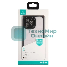 Чехол для Apple iPhone 13 Pro Usams US-BH770 прозрачный/черный (УТ000028119)