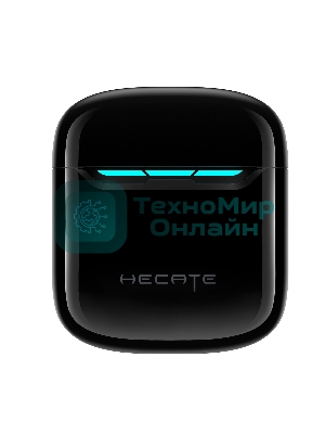 Игровая гарнитура TWS Edifier Hecate GM3 Plus черный, вкладыши, Bluetooth, до 5.5 ч