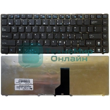 Клавиатура для ноутбука Asus UL30 K42 K43 X42 U41 черная с рамкой