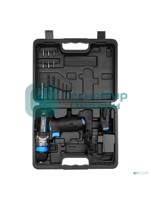 Дрель-шуруповерт Deko DKCD12V PRO, 12 В, 1.5 Ач, 32 Нм, щеточный