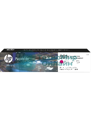 Картридж струйный HP 981Y пурпурный Original PageWide Crtg
