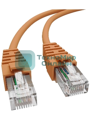 Патч-корд NTSS NTSS-PC-UTP-RJ45-5e-0.15-LSZH-OR NTSS-PC-UTP-RJ45-5E-0.15-LSZH UTP RJ-45 вил.-вилка RJ-45 cat.5e 0.15м оранжевый LSZH (уп.:1шт)