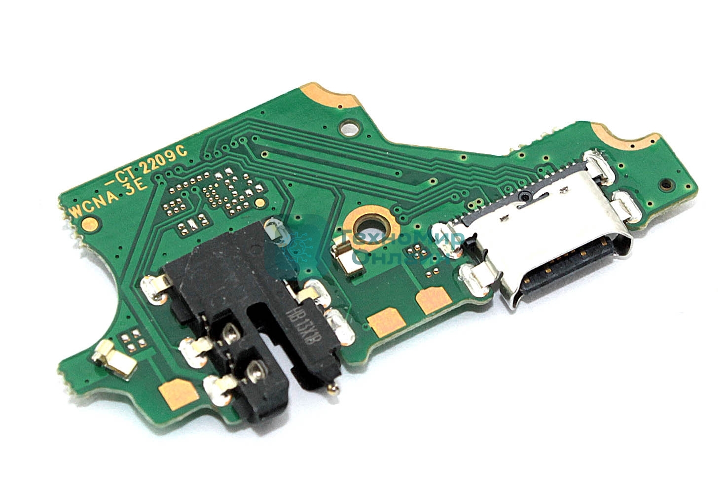 Нижняя плата с разъемом зарядки и микрофоном для Huawei Nova 3E