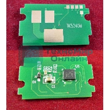 Чип для Kyocera Ecosys P5026cdn/M5526cdn (TK5240M) Magenta 3K (ELP, Китай)