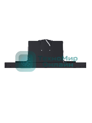 Вытяжка встраиваемая Maunfeld Ouse Touch Glass 60 черный, 60 см, 750 куб. м/ч, 48 дБ