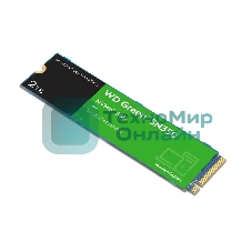 Накопитель SSD WD Green SN350 WDS200T3G0C, 2000Gb, PCIe 3.0 x4, M.2 2280, NVMe, R/W 3200/3000