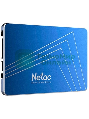 Накопитель SSD Netac N600S, 128Gb, SATA III, 2.5