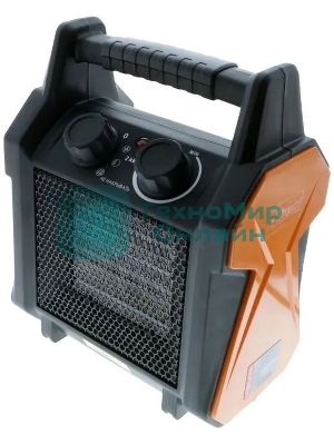 Тепловентилятор Sturm! FH2034CQ, черный/оранжевый, 2000 Вт, 20 м2, термостат