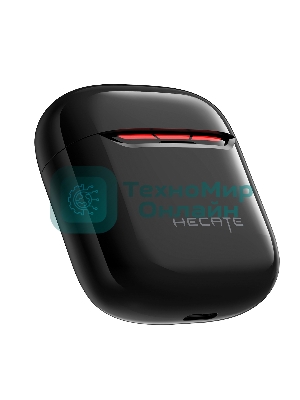 Игровая гарнитура TWS Edifier Hecate GM3 Plus черный, вкладыши, Bluetooth, до 5.5 ч