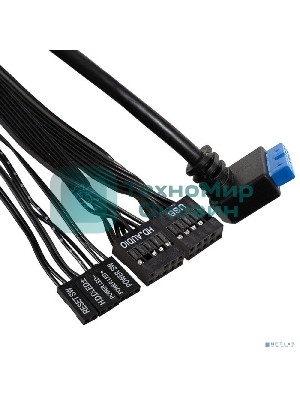 Компьютерный корпус Desktop ExeGate FL-102-TPS450 (mini-ITX, БП TPS450 с вент. 8см, 2*USB + 1*USB 3.0, аудио, черный)