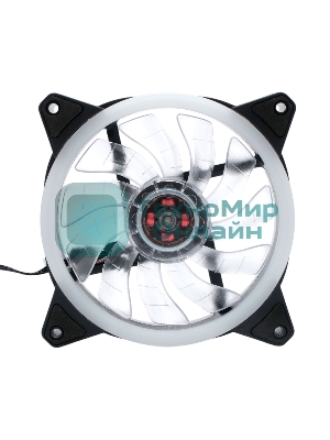 Вентилятор для корпуса Gembird черный, 120 мм, 1200 об/мин, 20.5 дБ, 3 pin