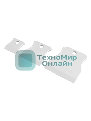 Набор шпателей Sparta 40-60-80 мм, белая резина, 3 шт.