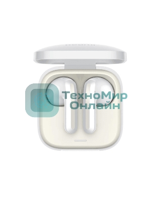 Наушники TWS Xiaomi Redmi Buds 6 Active белый, вкладыши, Bluetooth, до 30 ч