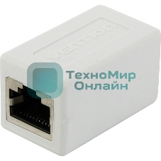 Адаптер-соединитель Vention RJ45 F/RJ45 F 8p8c кат. 6 белый
