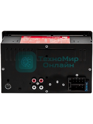 Автомагнитола ACV AVS-2100BM, 2 DIN, Bluetooth, USB Type-A, AUX, пульт ДУ