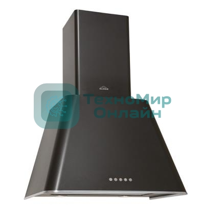 Вытяжка каминная Elikor Гамма 60П-650-Э3Д антрацит/серебристый, 60 см, 650 куб. м/ч, 56 дБ
