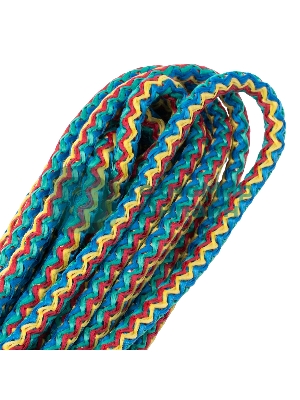 Шнур вязаный полипропиленовый Сибртех с сердечником 8 мм, 20 м, 140-150 кгс, Радуга,