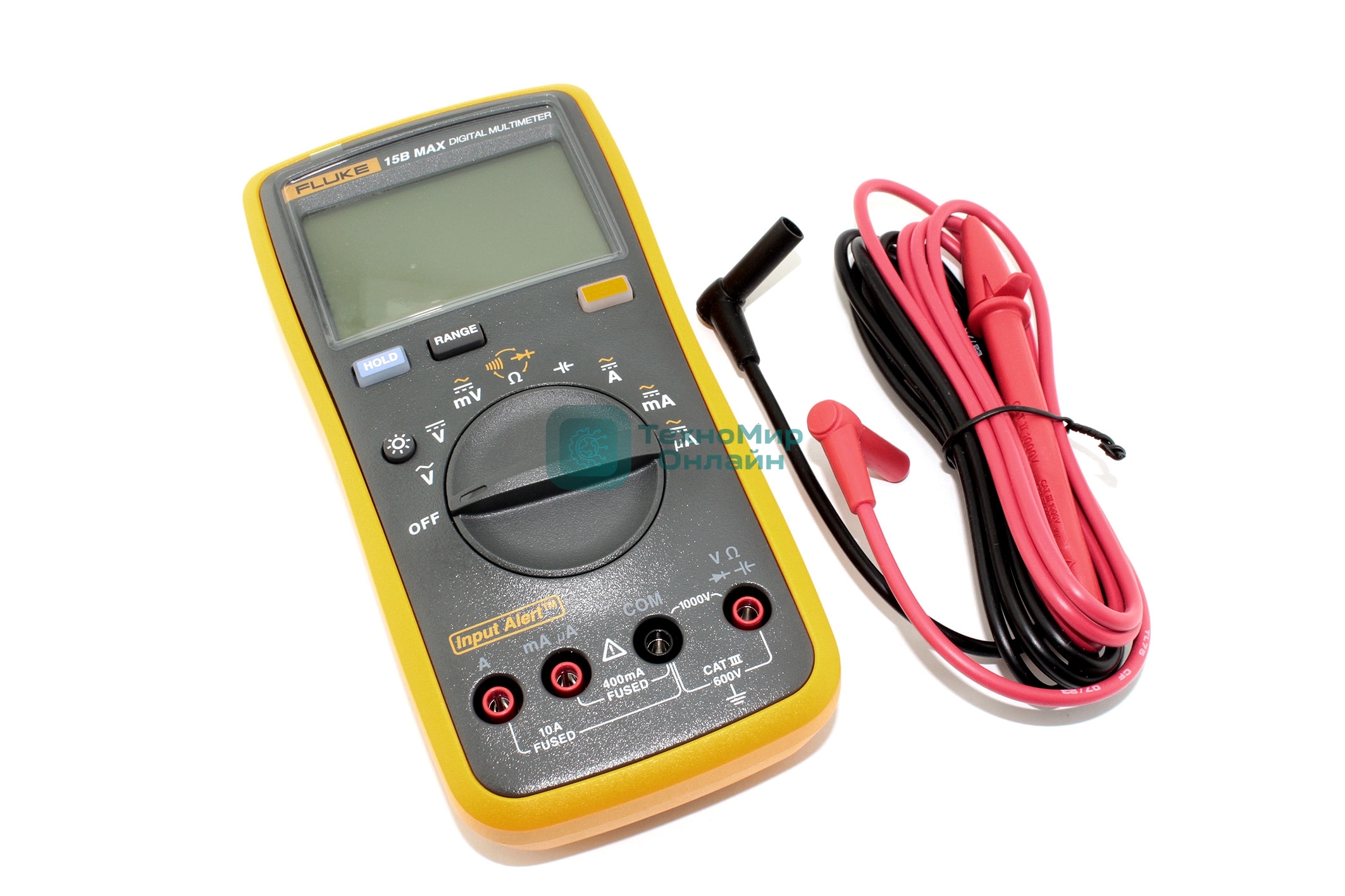 Портативный мультиметр Fluke 15B MAX 01