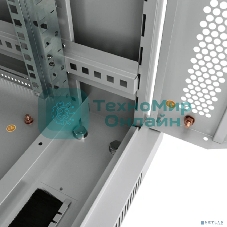 Шкаф серверный напольный Cabeus, IP20, 42U, 2055х600х800 мм (ВхШхГ), дверь: перфорация, разборный, серый