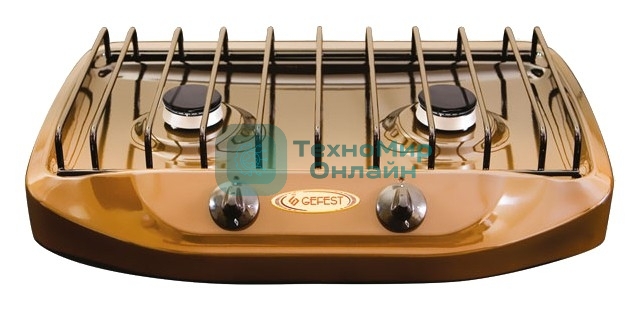 Плита настольная газовая Gefest 700-02 коричневый