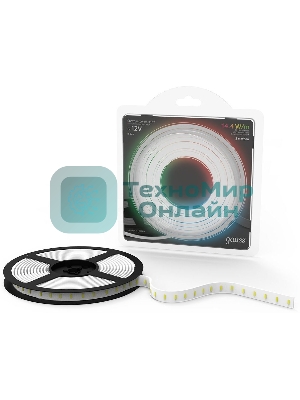 Лента светодиодная LED Gauss 5050 -SMD 14.4W 12V DC RGb IP66 (блистер 5м)
