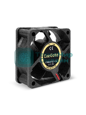 Вентилятор для корпуса ExeGate EX06025S2P-24 черный, 60 мм, 5000 об/мин, 34.5 дБ, 2 pin