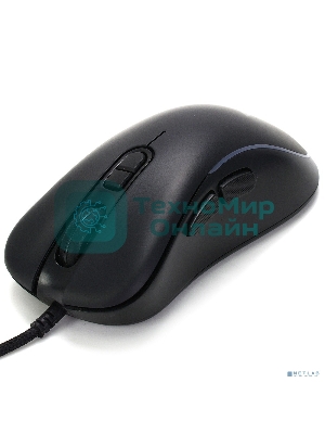 Мышь проводная Crown CMGM-902 черный, 7200 dpi, USB, кнопки - 7