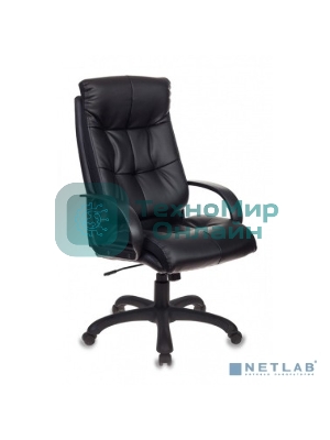 Кресло Бюрократ CH-824B/LBLACK черный, экокожа