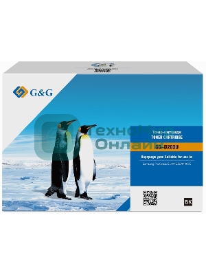 Картридж лазерный G&G GG-D203U черный (15000стр.) для Samsung ProXpress M4020/M4070