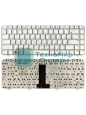 Клавиатура для ноутбука HP Pavilion DV2000, HP Compaq Presario V3000 серебристая