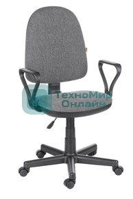 Кресло компьютерное OLSS ПРЕСТИЖ серый В-3 Крестовина: 