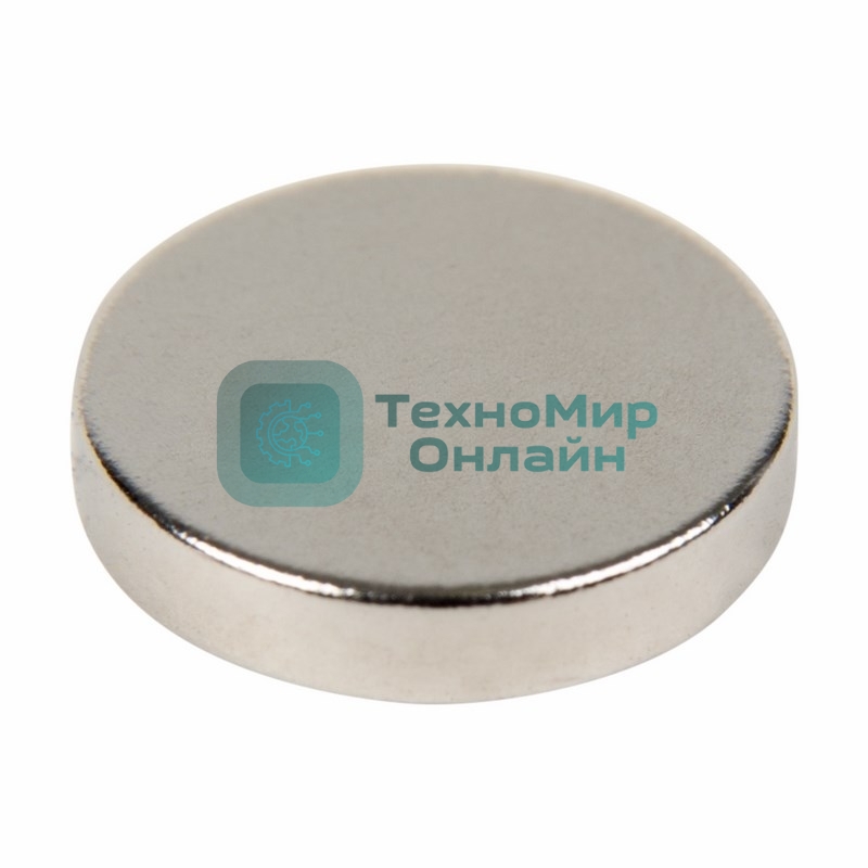 Неодимовый магнит диск Rexant 10х2мм сцепление 1 кг (упаковка 14 шт)