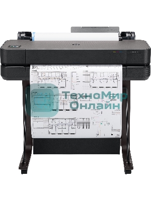 Плоттер струйный HP Designjet T630, A1, цветной, 24