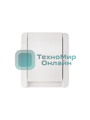 Розетка Kranz одноместная (керамика) INDUSTRIAL IP54 с заземлением, о/у, белая