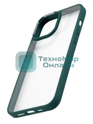 Чехол для Apple iPhone 13 Pro Max Usams US-BH771 прозрачный/зеленый (УТ000028123)