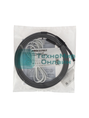 Кабель греющий саморегулирующийся PROconnect 16 Вт/м, на трубу, 2 м/32 Вт