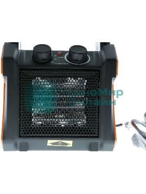 Тепловентилятор Sturm! FH2034CQ, черный/оранжевый, 2000 Вт, 20 м2, термостат