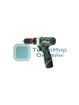 Дрель-шуруповерт Haммer ACD122QC, 12 В, 2 Ач, 28 Нм, щеточный