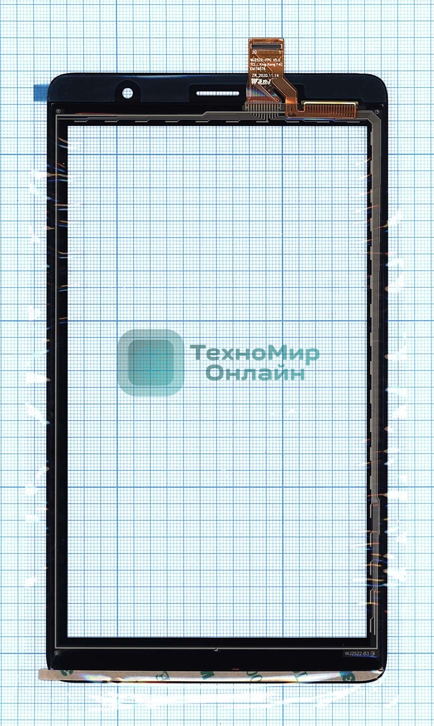 Сенсорное стекло (тачскрин) для Alcatel 9013x черное