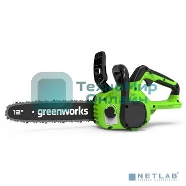 Цепная пила аккумуляторная Greenworks GD24CS30, 24V, 30 см, бесщеточная, без АКБ и ЗУ [2007007]