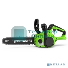 Цепная пила аккумуляторная Greenworks GD24CS30, 24V, 30 см, бесщеточная, без АКБ и ЗУ [2007007]