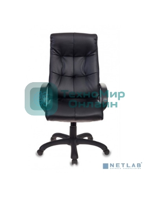 Кресло Бюрократ CH-824B/LBLACK черный, экокожа