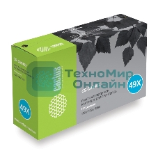 Картридж лазерный Cactus CS-Q5949X черный (6000 стр.) для HP 1320/3390/3392