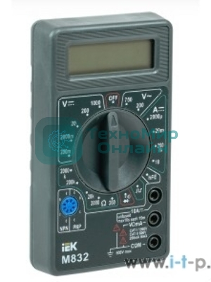 Мультиметр IEK TMD-2S-832 цифровой Universal M832