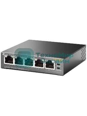 Коммутатор TP-Link SMBTL-SG1005P 5-портовый гигабитный настольный коммутатор с 4 портами PoE SMB 56W
