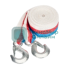 Трос буксировочный Rexant 3.5 т, 5 м, с двумя крюками, в чехле