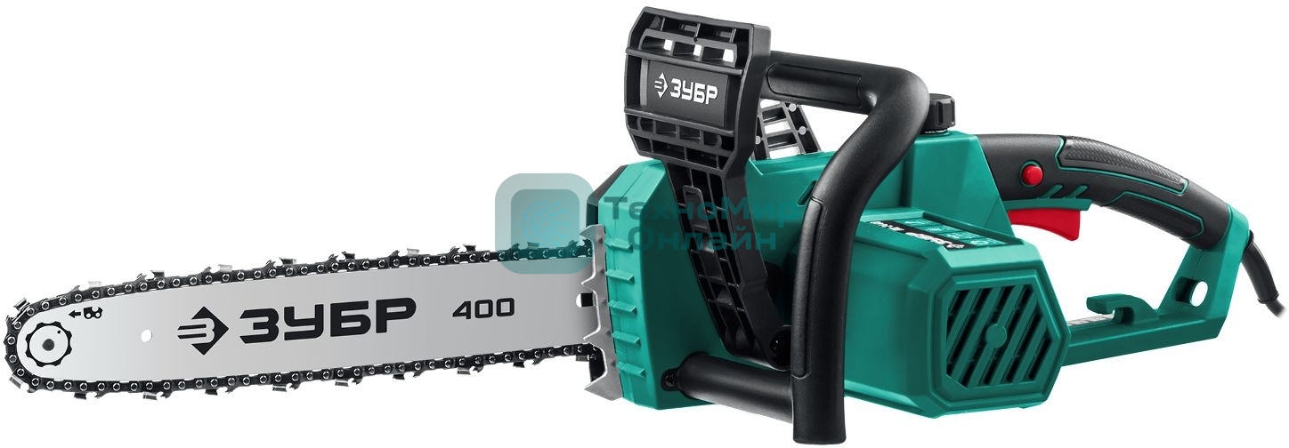 Пила цепная электрическая ЗУБР 2000 Вт, 40 см шина