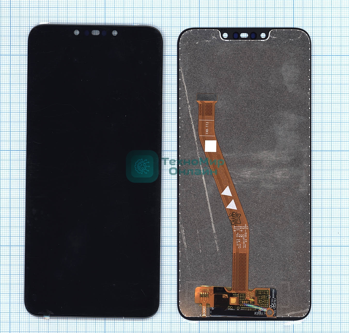 Дисплей для Huawei Nova 3 черный